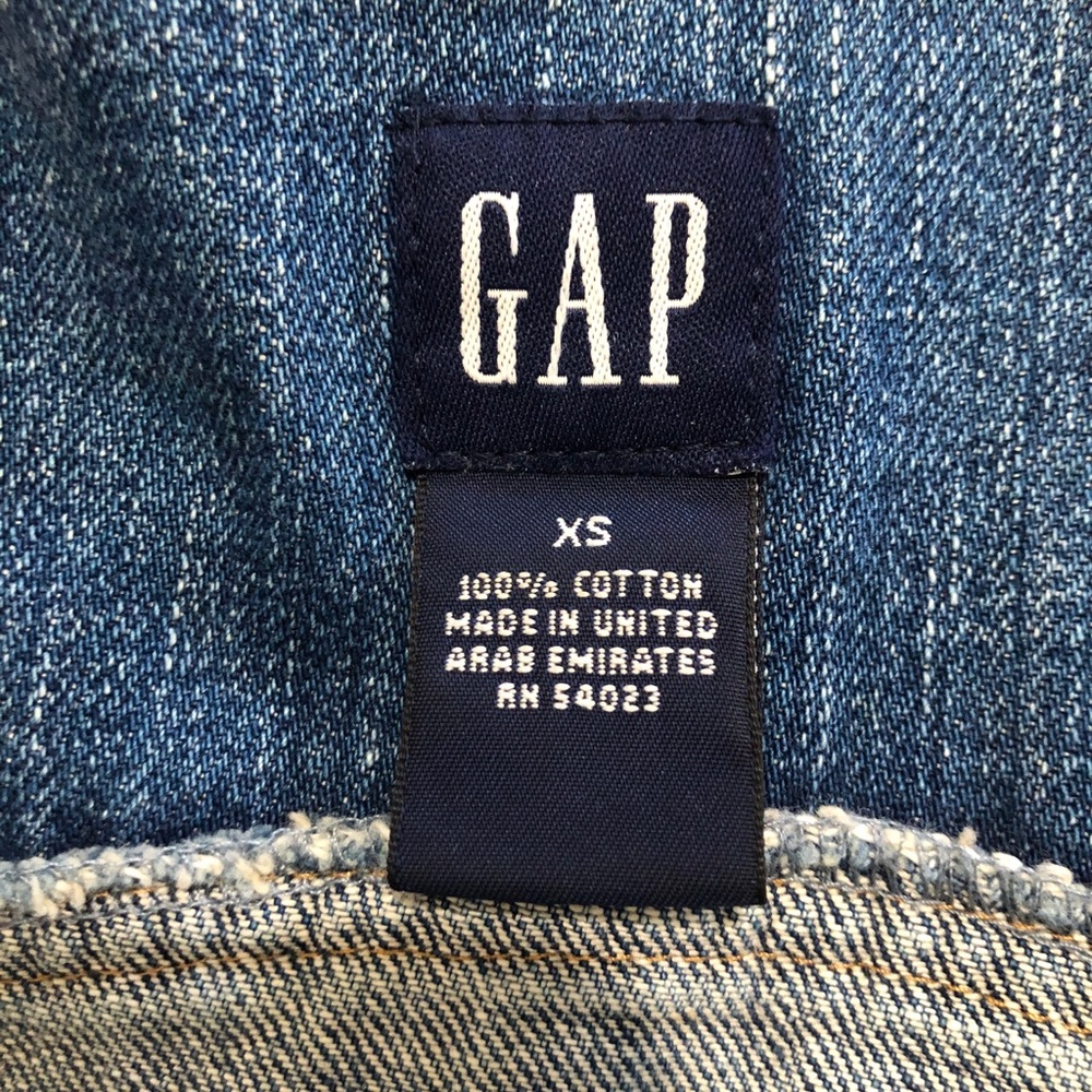 Gap Stretch Medium Blue Jean Jacket - image 3